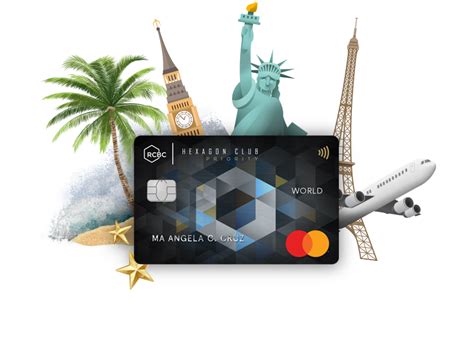 RCBC Hexagon Club Priority World Mastercard.